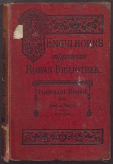 Lieutenant Bonnet : Roman in zwei Bänden. Erster Band