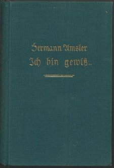 Ich bin gewiss... : Predigten