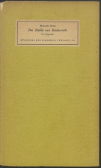 Der Rabbi von Bacherach