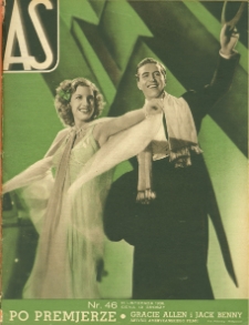 As : ilustrowany magazyn tygodniowy, 1936 (R. 2), nr 46