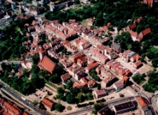 [Stare Miasto w Olsztynie z lotu ptaka. 3]