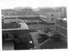 [Budynek Olsztyńskich Zakładów Graficznych z lotu ptaka]