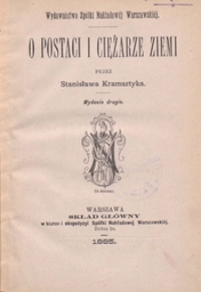 O postaci i ciężarze Ziemi