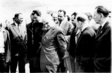 [Wmurowanie aktu erekcyjnego pod budowę nowej siedziby Olsztyńskich Zakładów Graficznych. 1]