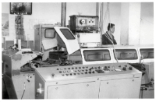 [Pracownicy Olsztyńskich Zakładów Graficznych przy pracy]