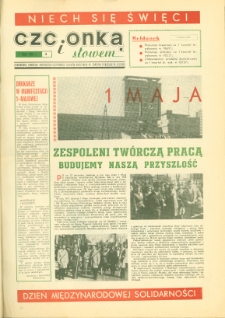 Czcionką i Słowem : jednodniówka samorządu robotniczego Olsztyńskich Zakładów Graficznych im. Seweryna Pieniężnego w Olsztynie, 1972, nr 4
