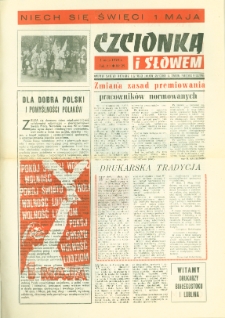 Czcionką i Słowem : kwartalnik samorządu robotniczego Olsztyńskich Zakładów Graficznych im. Seweryna Pieniężnego w Olsztynie, 1978 (R. 8), nr 29