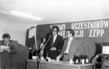 [Konferencja sprawozdawczo-wyborcza rady zakładowej Olsztyńskich Zakład&oacute;w Graficznych. 3]