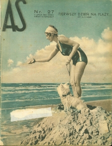 As : ilustrowany magazyn tygodniowy, 1937 (R. 3), nr 27