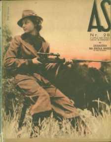 As : ilustrowany magazyn tygodniowy, 1937 (R. 3), nr 28