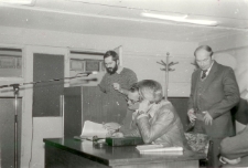 [Zebranie z przedstawicielami związku branżowego 3.XI.80]
