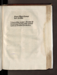 Postilla super Marcum