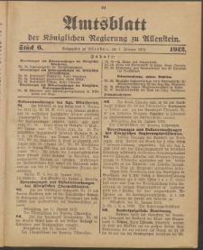 Amtsblatt der Königlichen Regierung zu Allenstein, 1912 Jg. 8, Stück 6