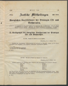 Amtliche Mittheilungen des Königlichen Konsistoriums der Provinzen Ost-und Westpreußen zu Königsberg i[n] Ostpr., 1885, Stück 13