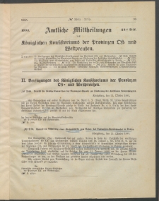 Amtliche Mittheilungen des Königlichen Konsistoriums der Provinzen Ost-und Westpreußen zu Königsberg i[n] Ostpr., 1885, Stück 14
