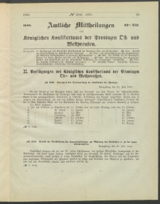 Amtliche Mittheilungen des Königlichen Konsistoriums der Provinzen Ost-und Westpreußen zu Königsberg i[n] Ostpr., 1886, Stück 12