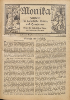 Monika : Zeitschrift für katholische Mütter und Hausfrauen, 1931 Jg. 63, Nr. 8