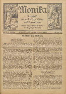 Monika : Zeitschrift für katholische Mütter und Hausfrauen, 1931 Jg. 63, Nr. 12