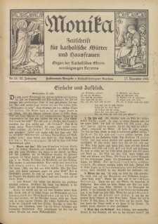 Monika : Zeitschrift für katholische Mütter und Hausfrauen, 1931 Jg. 63, Nr. 24