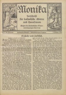 Monika : Zeitschrift für katholische Mütter und Hausfrauen, 1932 Jg. 64, Nr. 3