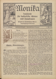 Monika : Zeitschrift für katholische Mütter und Hausfrauen, 1932 Jg. 64, Nr. 9