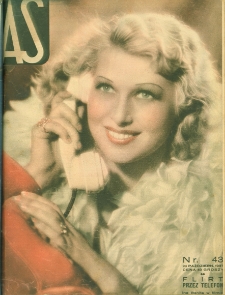 As : ilustrowany magazyn tygodniowy, 1937 (R. 3), nr 43