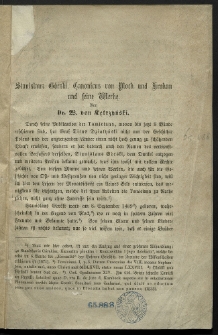 Stanislaus Górski : Canonicus von Plock und Krakau und seine Werke
