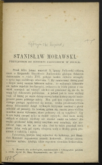 Stanisław Morawski. Przyczynek do historyi fałszerstw w Polsce