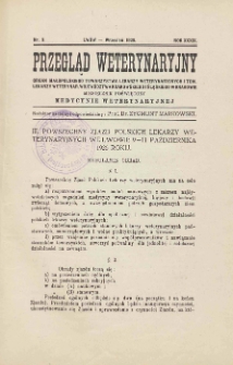 Przegląd Weterynaryjny : organ Małopolskiego Towarzystwa Lekarzy Weterynaryjnych i Tow. Lekarzy Weterynaryjnych Województwa Krakowskiego i Śląskiego w Krakowie : miesięcznik poświęcony medycynie weterynaryjnej, 1926 R. 39, nr 9