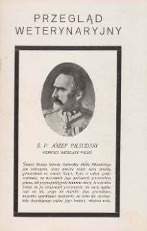 Przegląd Weterynaryjny : miesięcznik poświęcony medycynie weterynaryjnej : wychodzi przy współpracy grona profesorów Akademji Medycyny Weterynaryjnej i Lwowskiego Oddziału Zrzeszenia Lekarzy Weterynaryjnych Rzeczypospolitej Polskiej we Lwowie, 1935 R. 48, nr 5