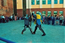 [Pojedynek rycerski na zamku w Działdowie]