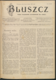Bluszcz : pismo tygodniowe ilustrowane dla kobiet, 1907 R. 43, nr 8
