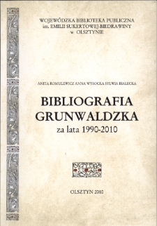 Bibliografia grunwaldzka za lata 1990-2010