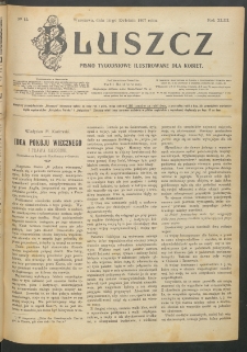 Bluszcz : pismo tygodniowe ilustrowane dla kobiet, 1907 R. 43, nr 15
