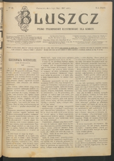 Bluszcz : pismo tygodniowe ilustrowane dla kobiet, 1907 R. 43, nr 18