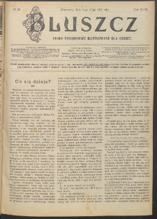 Bluszcz : pismo tygodniowe ilustrowane dla kobiet, 1907 R. 43, nr 20