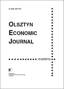 Olsztyn Economic Journal 10 (2/2015), 2015