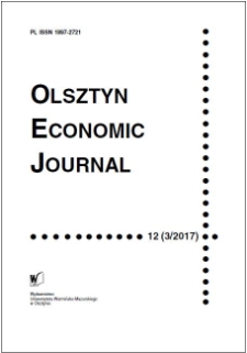 Olsztyn Economic Journal 12 (3/2017), 2017