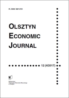 Olsztyn Economic Journal 12 (4/2017), 2017