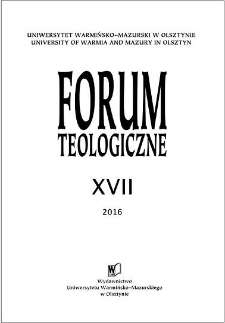 Forum Teologiczne XVII, 2016