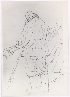 [Rybak z siecią. 2]