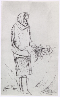 [Kobieta z siecią. 3]