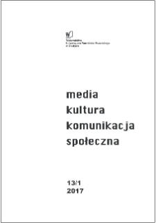 Media, Kultura, Komunikacja społeczna 13/1 (2017)
