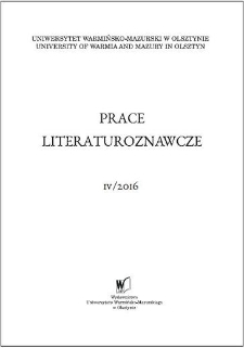 Prace Literaturoznawcze 4/2016