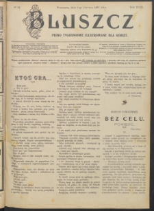 Bluszcz : pismo tygodniowe ilustrowane dla kobiet, 1907 R. 43, nr 22