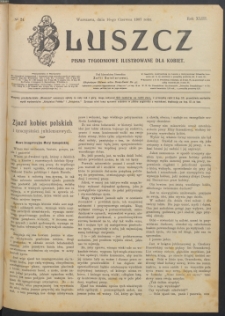 Bluszcz : pismo tygodniowe ilustrowane dla kobiet, 1907 R. 43, nr 24