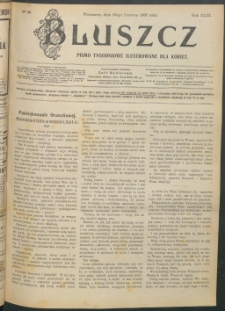 Bluszcz : pismo tygodniowe ilustrowane dla kobiet, 1907 R. 43, nr 26
