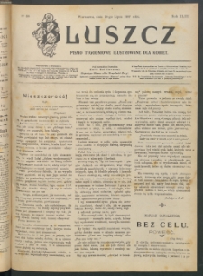 Bluszcz : pismo tygodniowe ilustrowane dla kobiet, 1907 R. 43, nr 30