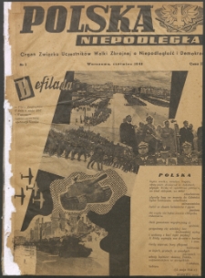 Polska Niepodległa : Organ Związku Uczestników Walki Zbrojnej o Niepodległość i Demokrację