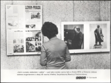 [Wystawa "Lenin w prasie, malarstwie i rzeźbie" w olsztyńskim klubie MPiK]